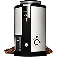 Wilfa Svart Coffee Grinder - Electric Burr Coffee Grinder Machine - Auto Switch-Off - 5 Settings, Filter to French Press Powder, 250g Bean Hopper