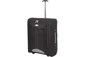 CABIN GO 5630 trolley economy- Trolley morbido 2 ruote 55x40x20 cm ultra leggero utilizzabile come bagaglio a mano di dimensioni standard.