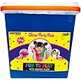 HOTKEI (5 Kg Slime) Blue Fruit Scented Big DIY Magic Toy Slimy Slime Clay Gel Jelly Putty Set kit Toys for Boys Girls Kids Slime Party Pack Bucket