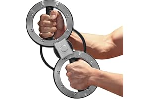 Fitarc 8/12 Pounds Burn Machine, Grip Strength Trainer, Arm Workout Equipment for Men and Women, Multifunctional Hand and Forearm Trainer, Arm and Shoulder Strength Training for Home and Gym Workouts