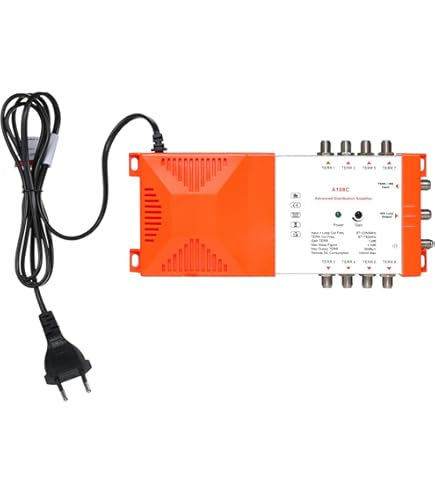 Wentronic DiSEqC 2,0 Commutateur 4 Entrées/1 Sortie, Cache Inclus