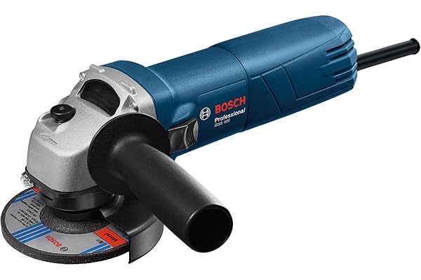 BOSCH Professional GWS 600 Angle Grinder 670W Power No-load Speed of 11000 RPM Versatile Cutting and Grinding Tool M10 Grinding Spindle Thread 100 mm Disc 1 Year Warranty