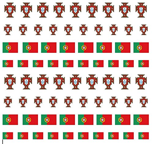 Preisvergleich Produktbild Kaz Creations, Portugal Fifa, Fingernagelaufkleber