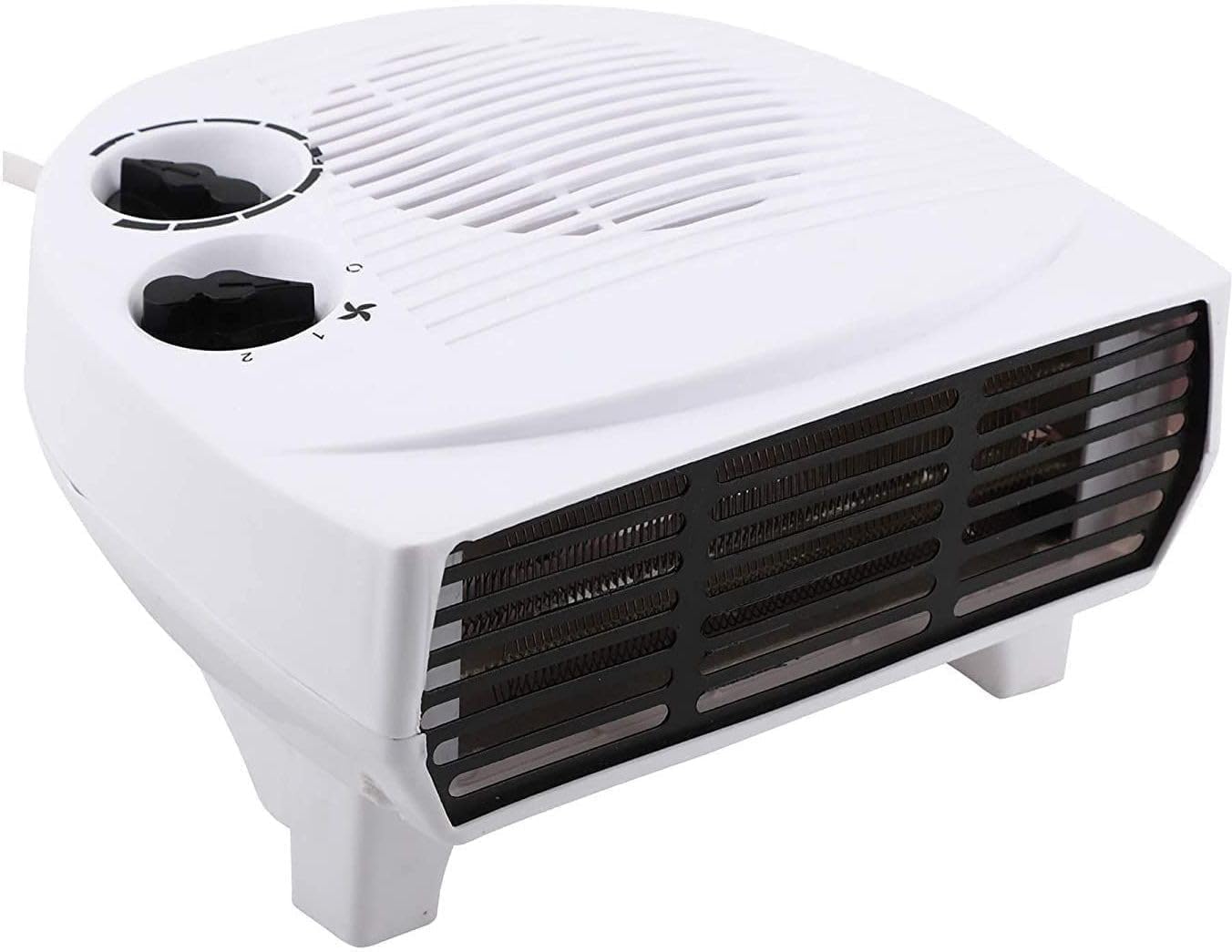 Silent Room Heater Fan Blower 2 year Warranty || Heat control || Double Nob control 2000 watt fan heater Assorted colour