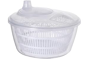 LEVABE Lettuce Spinner | Lettuce Cleaner Spinner Large Salad Spinner | Salad Spinner Lettuce Dryer Fruit Washer for Safe and Practical Greens Lettuce and Vegetables