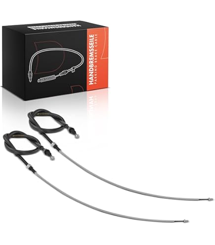Frankberg 2 x handremkabels achter compatibel met A3 8L1 1.6L-1.9L 1996-2003 Leon 1M1 1.4L-2.8L Toledo II 1M2 1.4L-2.3L 1998-2006 Bor.a 1J2 1.4L-2.3L 1998-2.3L 1998-2006 Bor.a 1J2 1.4L-2.3L 1998-2