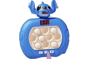 WORDS AND DEEDS Pop it electrónico Quick Push Burbujas Juego Consola Nuevo Modelo Pop it electrónico con Pantalla Juguetes sensoriales y mágicos (WST-STCH)