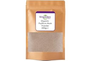 Organic Psyllium Husk Powder 250g by Virgolden Organic