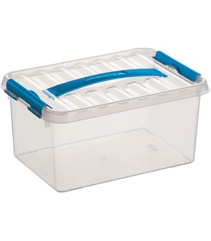 helit sunware H6164002 - Boîte de rangement the q-line, 0,4 litre, avec couvercle, transparent helit sunware H6164002 - Boîte de rangement the q-line, 0,4 litre, avec couvercle, transparent