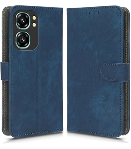 MOJIA Handyhülle Für Oukitel C58 Pro/C58 – PU-Leder Mit Kartenfach, Standfunktion & Handschlaufe, Braun