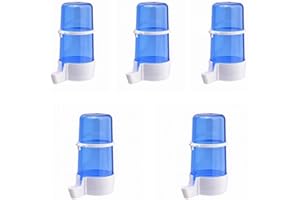 Moondown Farm 5 x 400cc Anti Algae Drinker Cage Aviary Fronts for Finch, Canary, Budgie, Small Birds