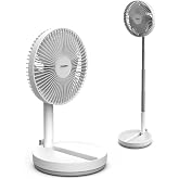 Xenon Smart Katlanabilir Vantilat&ouml;r Doğal R&uuml;zgar Şarj Edilebilir Bataryalı 4 Hız Kademeli Ultra Sessiz Taşınabilir Ayaklı Fan