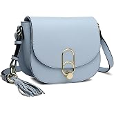 Miss Lulu Handtasche Damen Klein Umh ngetasche aus Weichem PU-Leder mit Verstellbarem Gurt 22 cm Kleine Crossbody Bag f r Alltag Stadt Shopping & Reisen