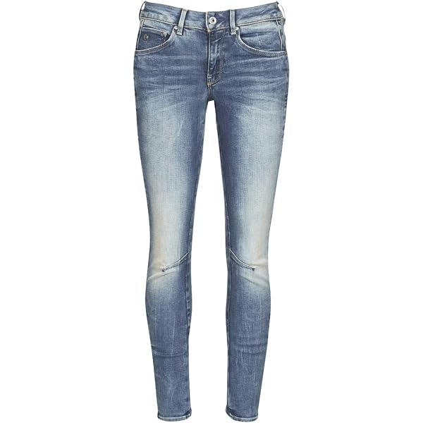 G-Star Boyfriend Jeans Donna – Modello 5622, Denim Con Ginocchia Articolate, Vestibilità Comfort E Dettagli Motorcycle