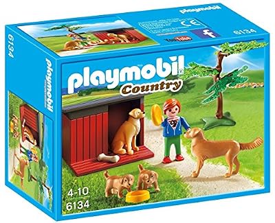 Playmobil 6134 Golden Retriever mit Welpen