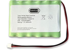 BatterEasy Replacement Battery Designed to Fit YALE EasyFit EF, Easy AI, Easy EF, Easy Fit, Premium Al