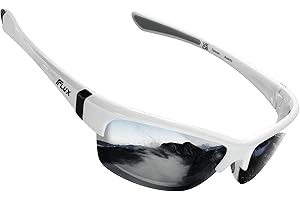 ICECUBE AVENTO Polarisierte Sport-Sonnenbrille UV400 Schutz mit Anti-Rutsch-Funktion und leichtem Rahmen - für Männer und Frauen beim Fahren, Laufen