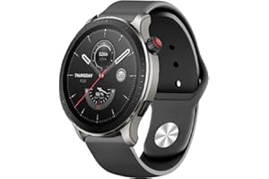 FYISWHO Bransoletka Pasek Silikon do Amazfit Bip 6/5 Unity/GTR 4/3/3 Pro/2/Balance 46mm/Balance 2/Helio, 22mm Sport Paski Pasek do Zegarka do Amazfit GTR 47mm/Stratos 3/2/2S/Pace