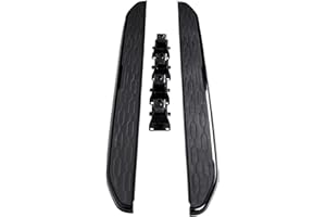 KONNKET Stealth Gloss Black Side Steps Fits: LR Discovery Sport L550 2014+