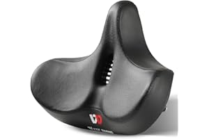 WQSQ Siège De Vélo Doux Selle De Vélo Ultra Confortable Selle Vélo Route Étanche Respirant Selle Velo avec Design Ergonomique
