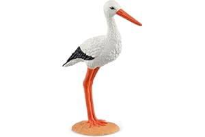 schleich 13936 Bocian, od 3 lat, FARM WORLD - figurka, 6 x 3 x 9 cm