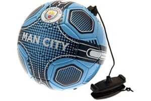 MANCHESTER CITY Hy-Pro International Ltd Unisex Team Merchandise Skills Trainer, White, One Size UK