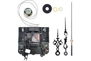 Ioensy Movimento Orologio a Pendolo, con Componenti per la Sostituzione del Motore delle Lancette, Stile E