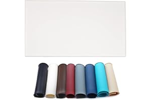 AMZNOVA Dog Feeding Mat Dog Cat Bowl Mat 60cm×40cm Large Waterproof & Anti-slip Food Grade Silicone Pet Food Mat, Ivory