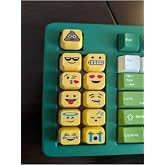 Emoji Tasarımlı Klavye Tuşları (Keycaps) &ndash; Eğlenceli Mekanik Klavye Tuş Seti