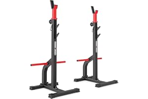 Marbo Sport Soporte de barras de varios niveles (2 piezas) con apoyo MS-S108 dos variantes a elegir | Made in EU