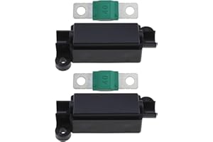 EMSea 2PCS Midi Fuse Holders & 2PCS 40Amp Midi Fuses for Cars Trucks Construction Vehicles Agricultural Machinery Buses Caravans