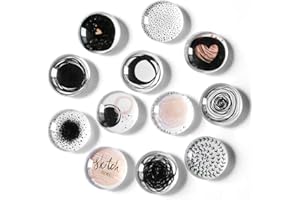 Cosylove Kühlschrankmagnete aus Kristall mit niedlichen Katzenmotiven für Büroschränke, Whiteboards und Fotos, dekorative Magnete für Zuhause