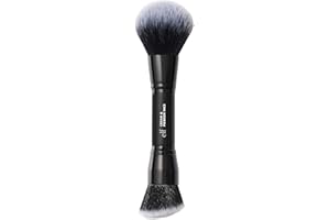 e.l.f. Dual-Ended Cream + Powder Brush, Two-in-One Makeup Brush For Creating A Gorgeous, Airbrushed-looking Complexion, Vegan & Cruelty-free
