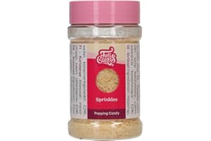 FunCakes Knallbonbon, Cake Sprinkles, Knallendes Gefühl im Mund, perfekt für Cookies und andere Leckereien, Popping Candy - 180 g