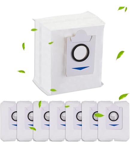 Lot De 12 Sacs Aspirateur 3.2L Pour Ecovacs Deebot X1 Omni / T20 Omni - Accessoires Rechange Grande Capacité