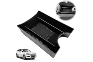 MIUUIPI Mittelkonsole Aufbewahrungsbox, Mittelarmlehne Handbremse Organizer Storage Box Für V W UP GTI/Seat MII/Seat MII Electric/Skod-a Citigo/Citigo-e iV