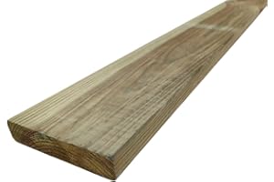 GENERICO Listone Legno Pino Impregnato Autoclave mm 20 x 90 x 3000 Tavola Morale Esterno