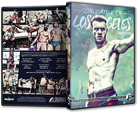 Official Pro Wrestling Guerrilla PWG - Battle of Los Angeles BOLA 2016 Stage 1 Event DVD