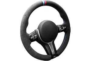‎ALFANXI Alfanxi Lenkradbezug für BMW F30 F31 F34 F10 F11 F07 F12 F13 X3 X4 X5 X6 F16 F20 F21 M135I 140I X1 X2 (3-farbige Streifen)
