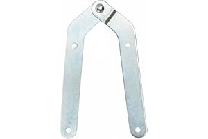 KEYMET Leiterband Leiterscharnier Leiterscharniere Scharnier (2, Silber)