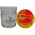 Qykkare Aloevera Sandal Gel and Aloe Ashwagandha Gel combo (100gm x 2) for radiant youthful skin