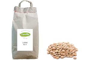 FARELLA Lupini 5kg prodotto di alta qualità, legumi secchi