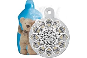 Cupssy AirPad 3pcs, Ambientador para tu Coche, Garaje -Maletero -Habitaciones -Armario, neutraliza los Malos olores, Aroma Frische Wäsche Muy Suave y Fresco, Perfume Agradable, Perfume Ropa,