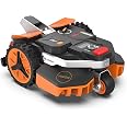 Robot Tondeuse YARDCARE V100 - Sans Fil, Sans Périmètre, Navigation Visuelle IA - Coupe 16cm, Batterie 4Ah - Pour Jardin