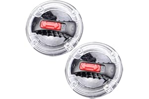 Odoukey Helmets Clip de Visera, Bloqueo de Motocicleta de Motocicleta del Casco Visor de Casco Lentes de rotación de Lentes de rotación para LS2 358 370 396 Casco 1 Pair, Bloqueo del Escudo