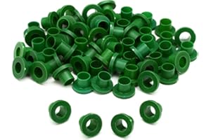 Danmar 100 Pack Nylon Tension Rod Washers - Green