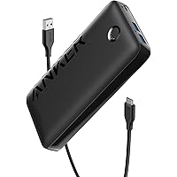 Anker 335 Power Bank (PowerCore 20K), Cargador portátil de 20 W con Carga rápida USB-C, Compatible con el iPhone de Las Serie