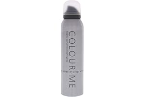 COLOUR ME Silver 150 ml Spray pour le Corps Parfum de Luxe pour Homme - Après-rasage Longue Durée par Milton-Lloyd