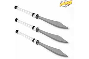 Play Juggling - Faux Couteaux pour Jongler - Set de 3 Couteaux