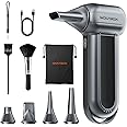 WOLFBOX MF100 Electric Air Duster - 150,000 RPM Rechargeable Cordless Blower, Brushless Motor, 3-Speed Adjustable for Cleaning Computers, Keyboards, Cars, Homes, and Outdoor Spaces